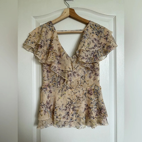 RIVER ISLAND Floral Top - Picture 3 of 5